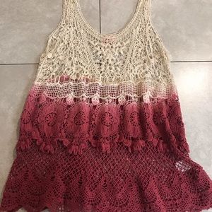Crotchet tank top